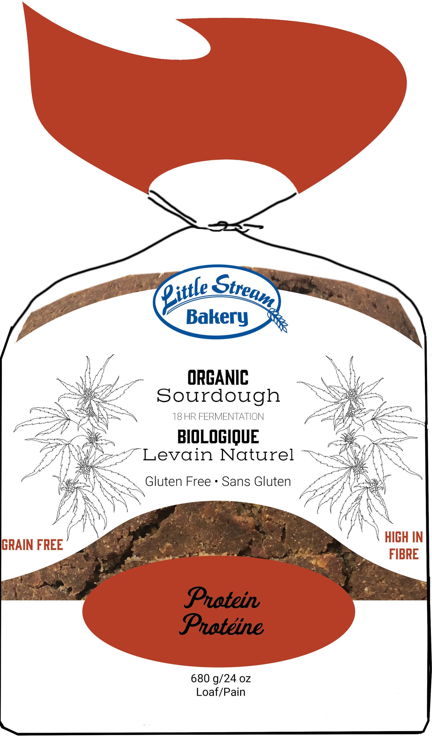 Protein - Gluten Free Organic Sourdough Bread