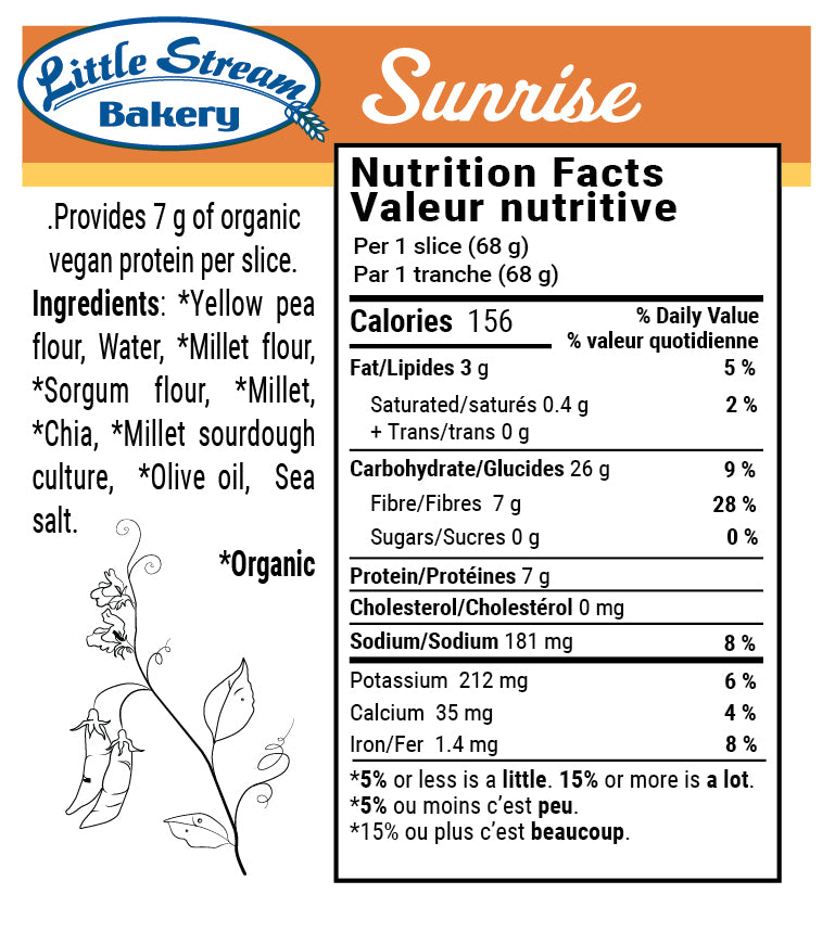Sunrise - Gluten Free Organic Sourdough Bread